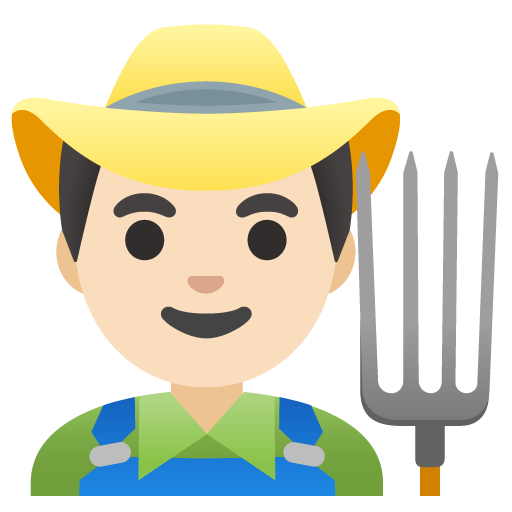 Fazendeiro: Pele Clara para Google 17.0