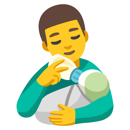 Homem Alimentando Bebê para Google 17.0