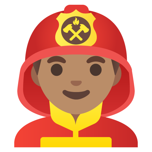 Bombeiro Homem: Pele Morena para Google 17.0