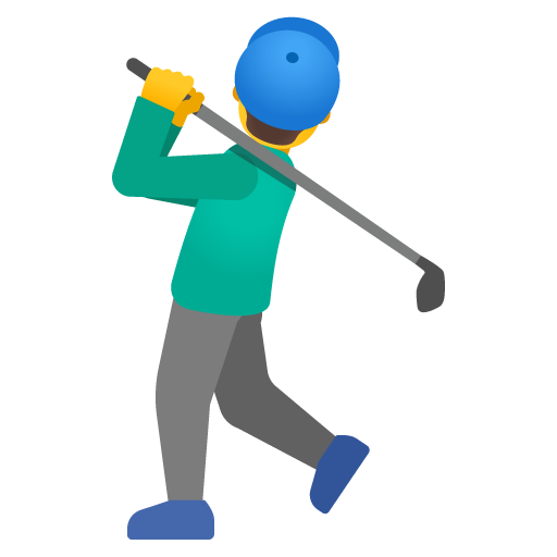 Homem Golfista para Google 17.0