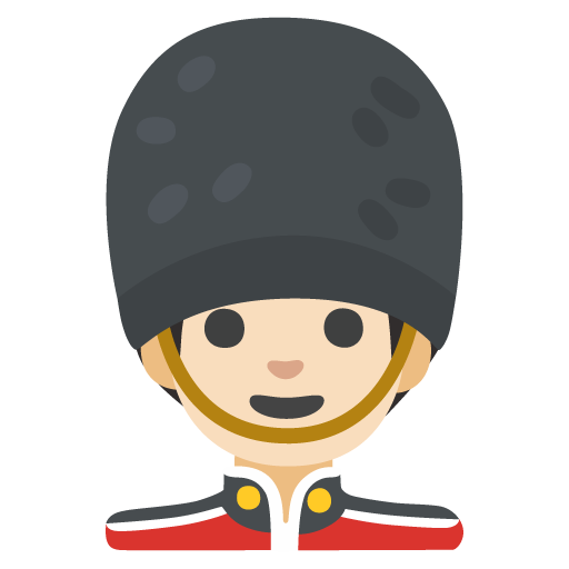 Guarda Homem: Pele Clara para Google 17.0