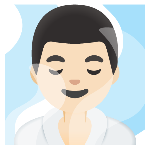 Homem Na Sauna: Pele Clara para Google 17.0