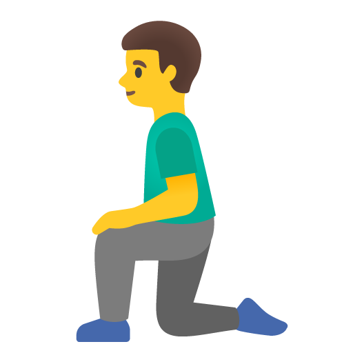 Homem Ajoelhando para Google 17.0