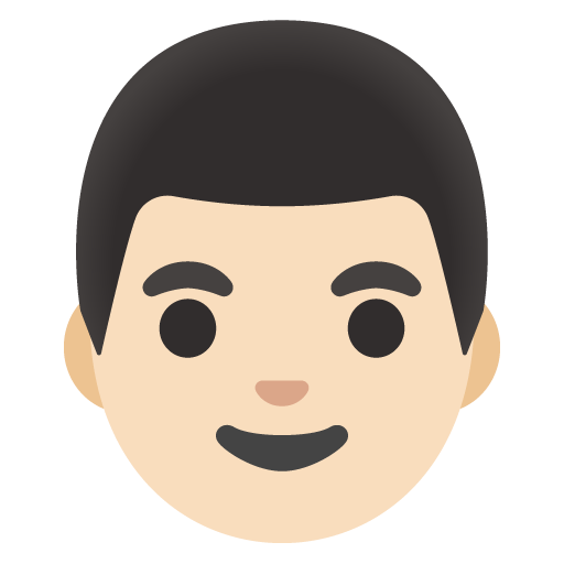 Homem: Pele Clara para Google 17.0