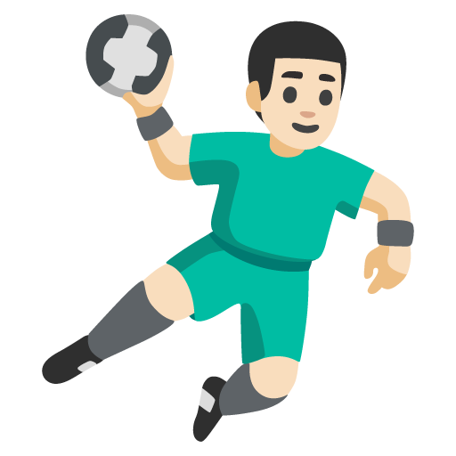 Jogador De Handebol: Pele Clara para Google 17.0