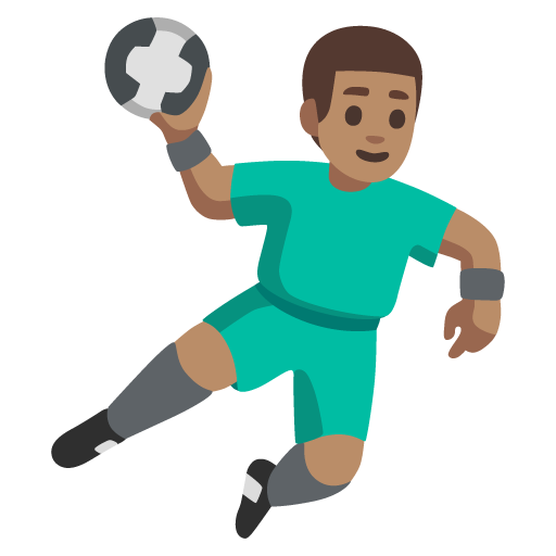 Jogador De Handebol: Pele Morena para Google 17.0