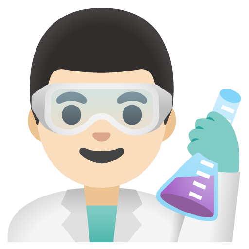 Чоловік-вчений: дуже світлий тон шкіри для Google 17.0