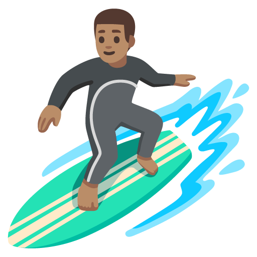 Homem Surfista: Pele Morena para Google 17.0