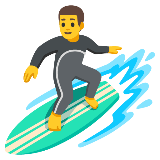Homem Surfista para Google 17.0