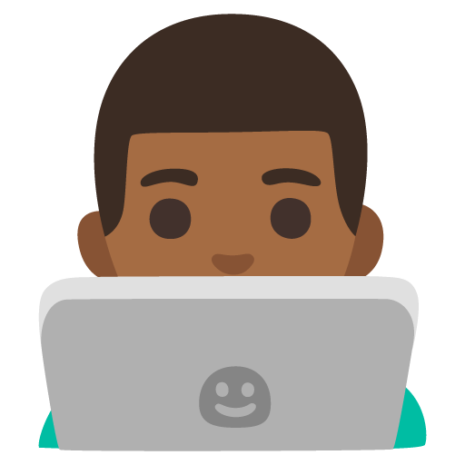 Tecnólogo: Pele Morena Escura para Google 17.0