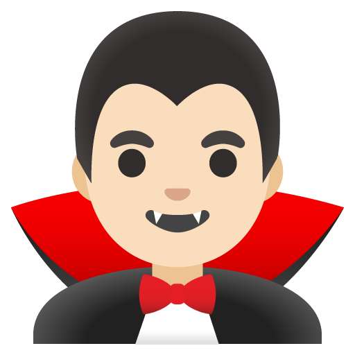 Homem Vampiro: Pele Clara para Google 17.0