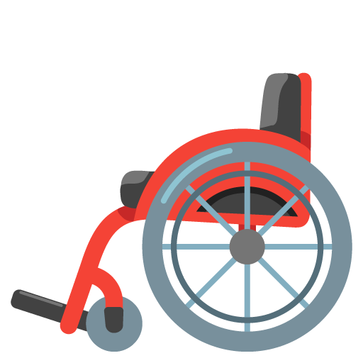 Крісло-коляска з ручним приводом для Google 17.0