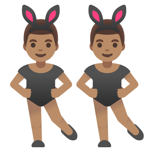 Чоловіки з кролячими вушками на вечірці, Тип-4 для Google 17.0