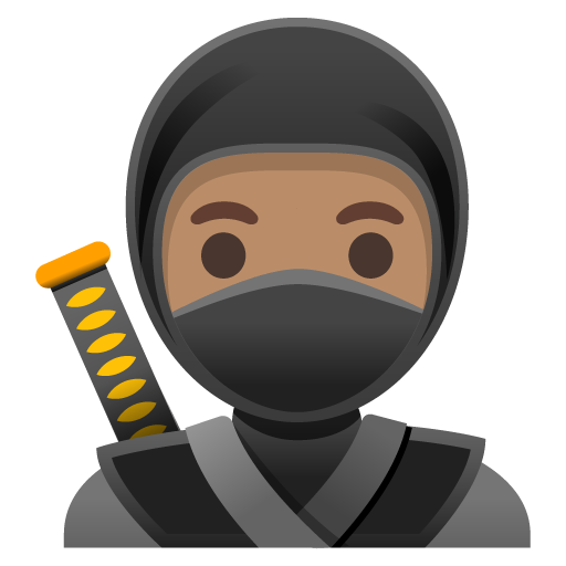 Ніндзя: середній тон шкіри для Google 17.0