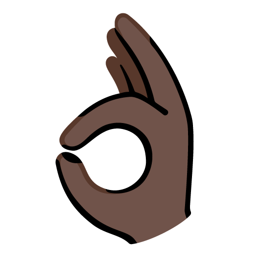 Sinal De Ok: Pele Escura para Google 17.0