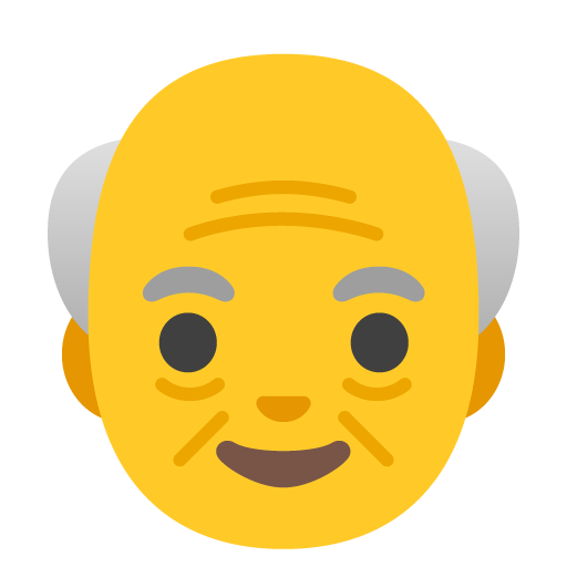 Літній чоловік для Google 17.0