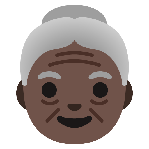 Idosa: Pele Escura para Google 17.0