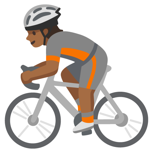 Ciclista: Pele Morena Escura para Google 17.0