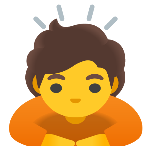 Людина кланяється для Google 17.0