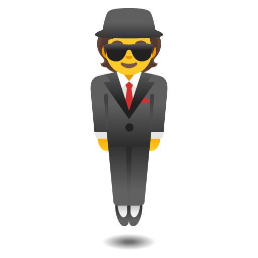 Pessoa De Terno Levitando para Google 17.0