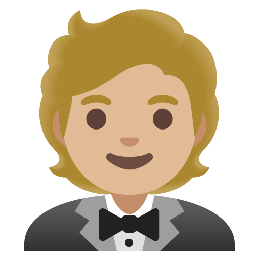 Pessoa De Smoking: Pele Morena Clara para Google 17.0