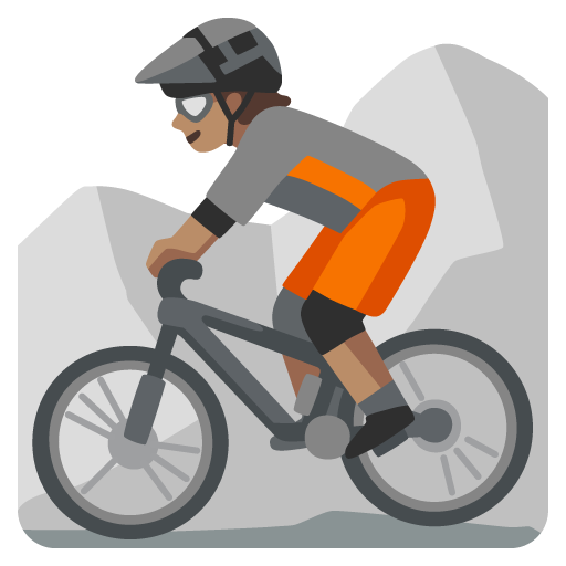 Pessoa Fazendo Mountain Bike: Pele Morena para Google 17.0