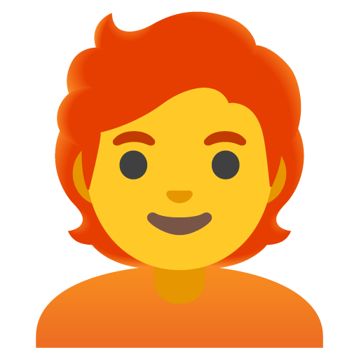 Person: Red Hair for Google 17.0