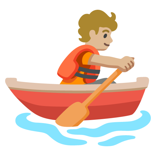 Pessoa Remando: Pele Morena Clara para Google 17.0