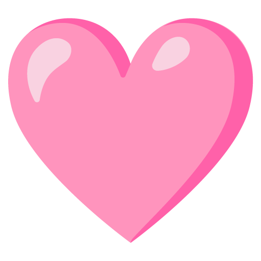 Pink Heart for Google 17.0