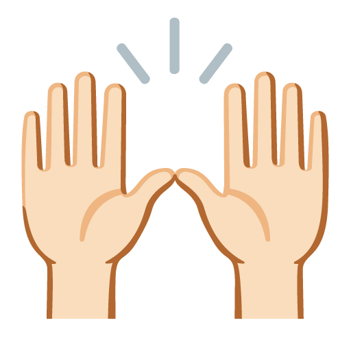 Mãos Para Cima: Pele Clara para Google 17.0