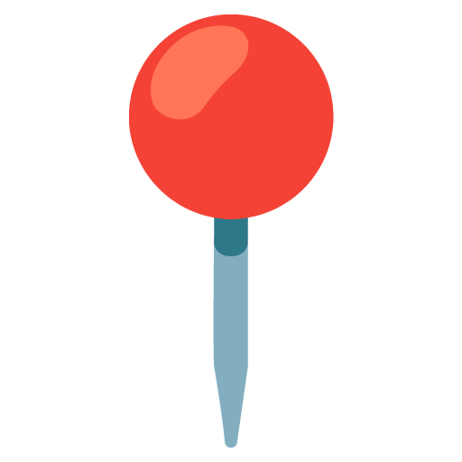 Round Pushpin for Google 17.0