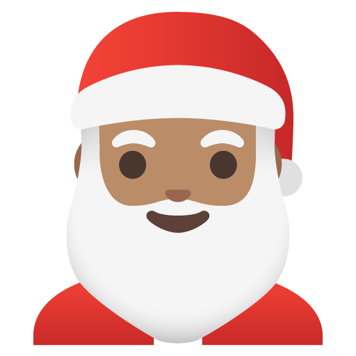 Papai Noel: Pele Morena para Google 17.0