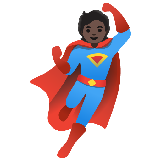 Super-Herói: Pele Escura para Google 17.0