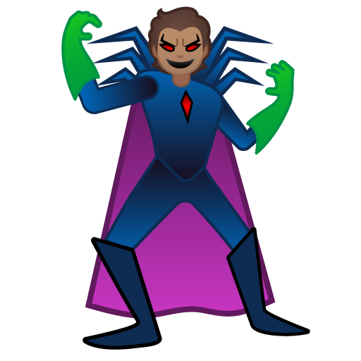 Supervilão: Pele Morena para Google 17.0