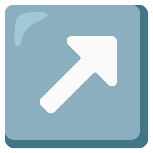 Seta Para Cima E Para A Direita para Google 17.0