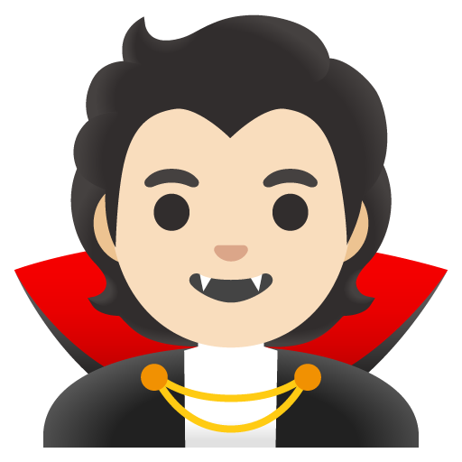 Vampiro: Pele Clara para Google 17.0