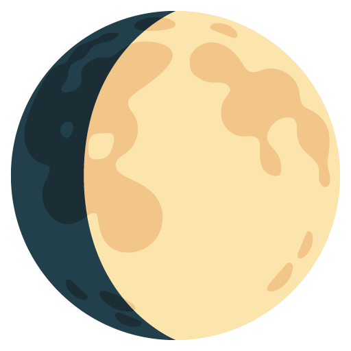 Lua Crescente Convexa para Google 17.0