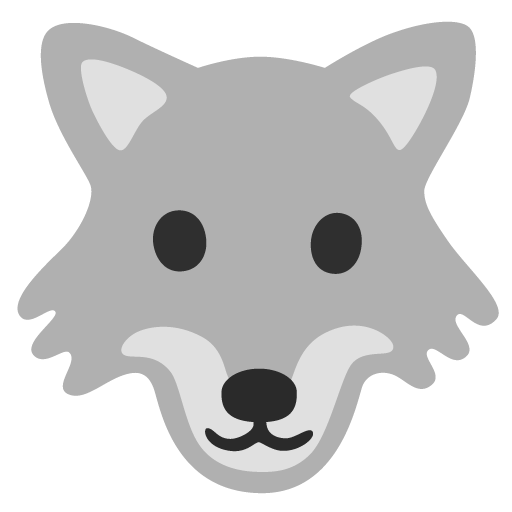 Морда волка для Google 17.0
