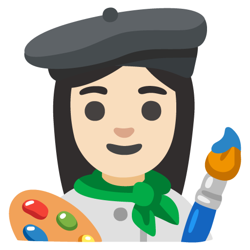 Artista Plástica: Pele Clara para Google 17.0