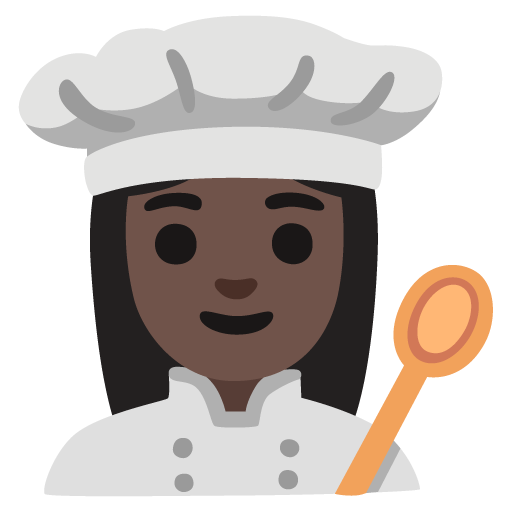Cozinheira: Pele Escura para Google 17.0