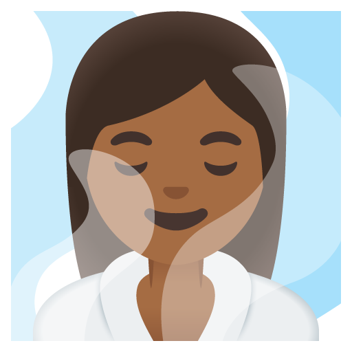 Mulher Na Sauna: Pele Morena Escura para Google 17.0