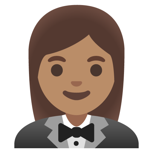 Mulher De Smoking: Pele Morena para Google 17.0