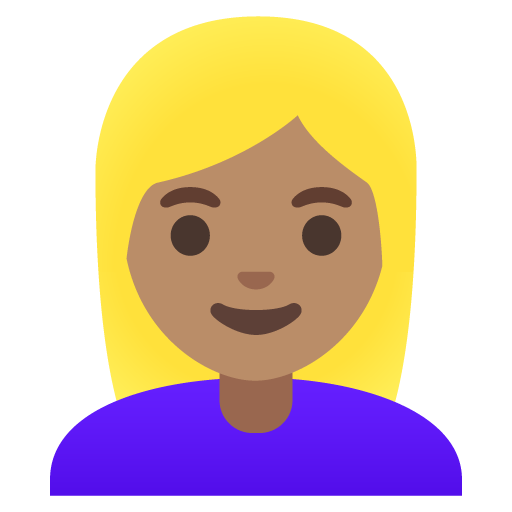 Mulher: Cabelo Loiro: Pele Morena para Google 17.0