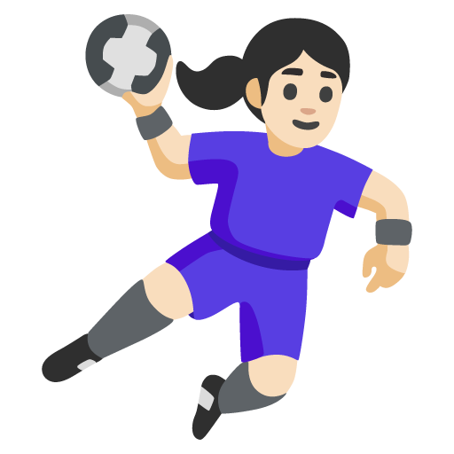 Jogadora De Handebol: Pele Clara para Google 17.0