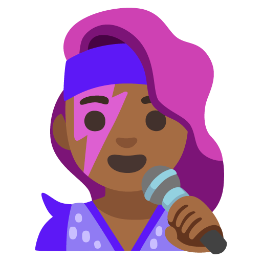 Cantora: Pele Morena Escura para Google 17.0