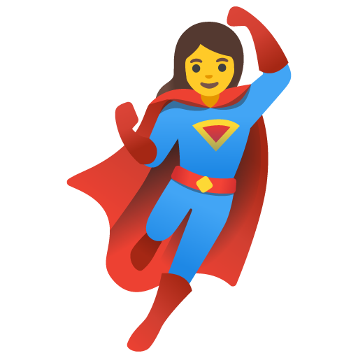 Super-Heroína para Google 17.0