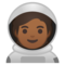 Astronaut: Středně Tmavý Odstín Pleti Astronaut: Středně Tmavý Odstín Pleti