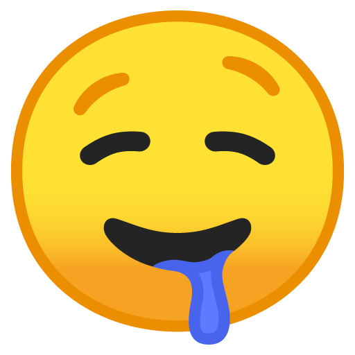 Slintající obličej Slintající obličej