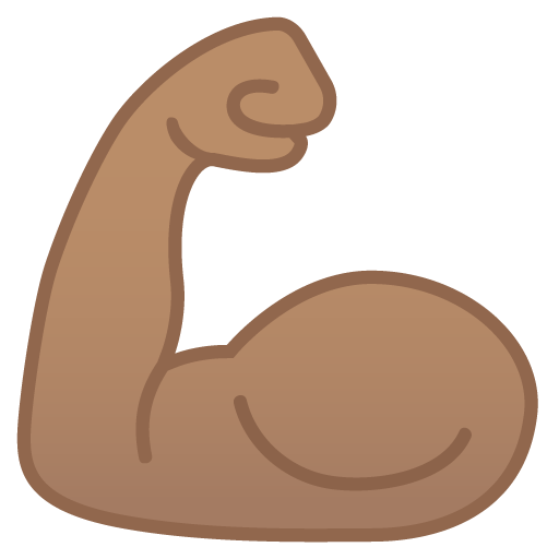 Napnutý biceps: Střední Odstín Pleti Napnutý biceps: Střední Odstín Pleti