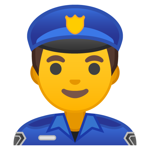 Muž policista Muž policista